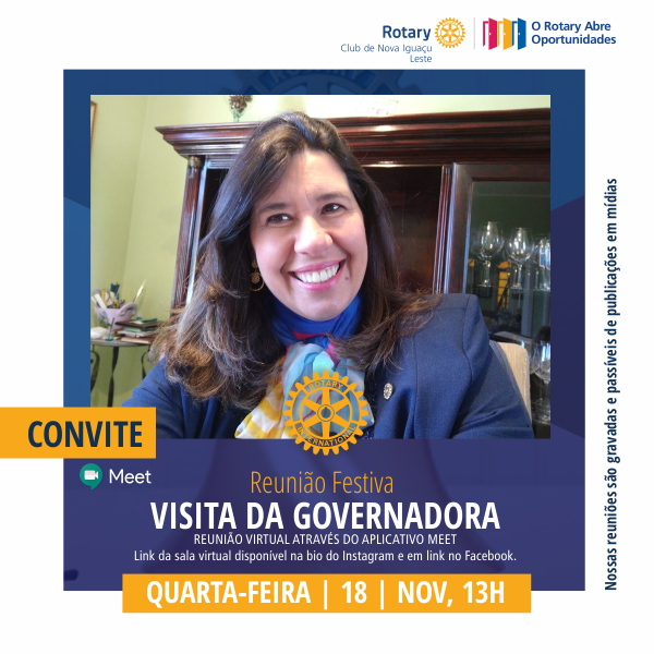 Gov. 2020-21 Kassima Timoni Góes Campanha, em Visita Oficial e Virtual no Clube