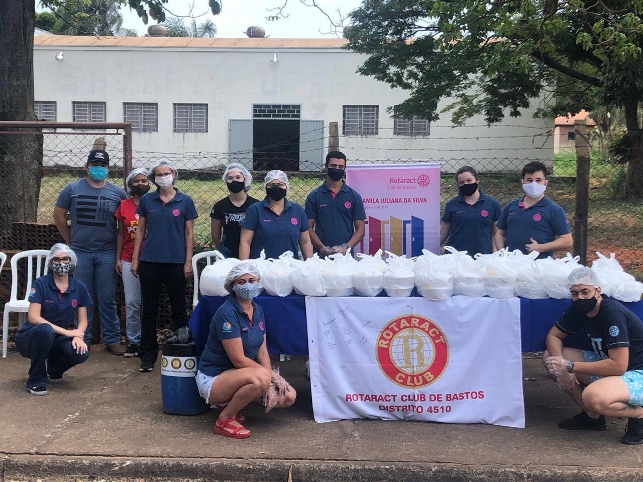 Rotaract Club de Bastos no 4º Nhoque da Sorte