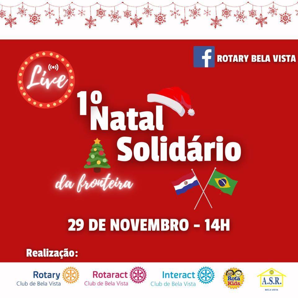 FAMILIA ROTARIA DE BELA VISTA UNIDA EM PRO DA COMUNIDADE CARENTE DA FRONTEIRA, PARTICIPE !!!!