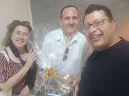 CD Alair Lelli, GD Sergio Lelli, e GA Carlos Mendes Filho