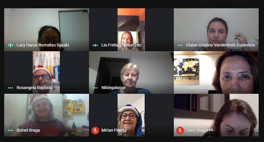 REUNIÃO ONLINE REVELAÇÃO  AMIGA SECRETA