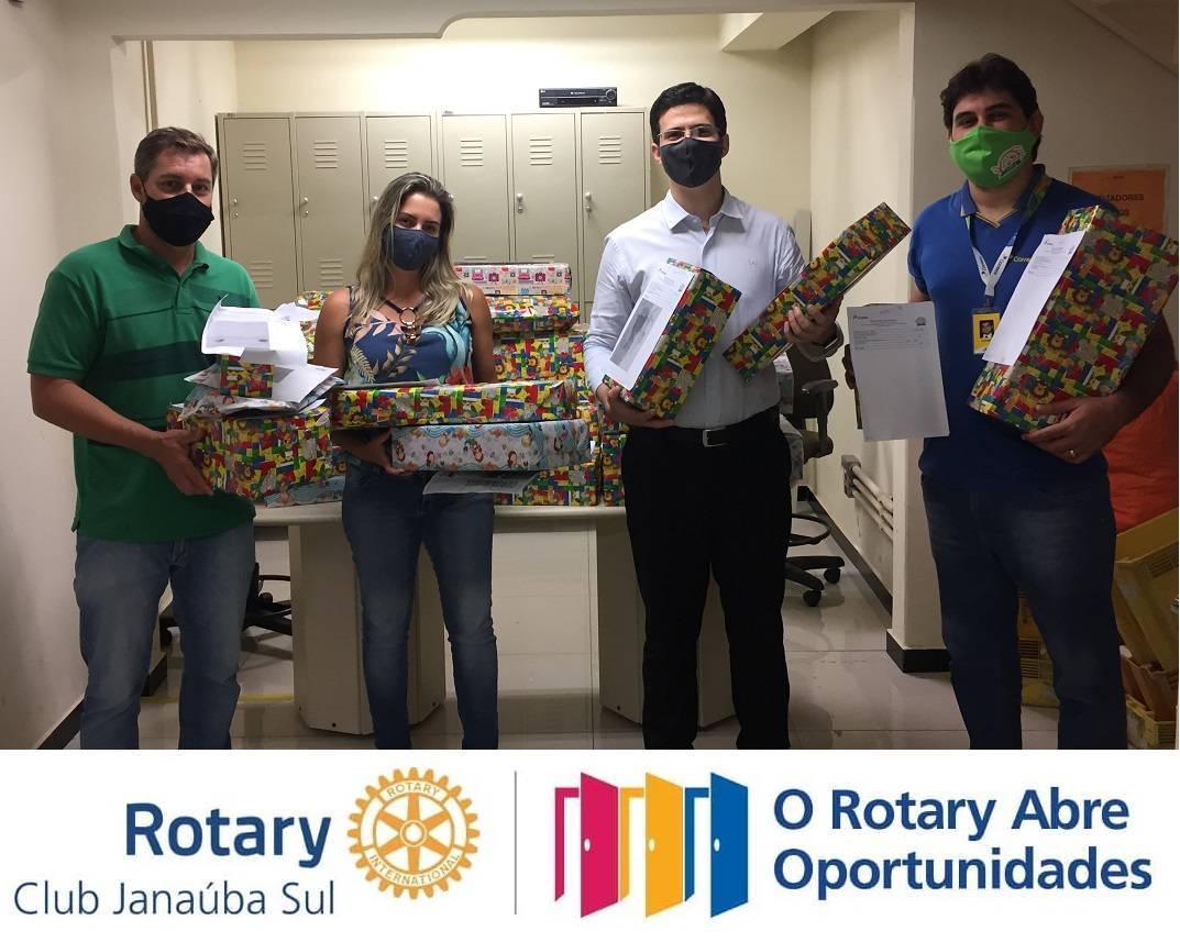 O Rotary Club Janaúba Sul realiza Campanha de Natal