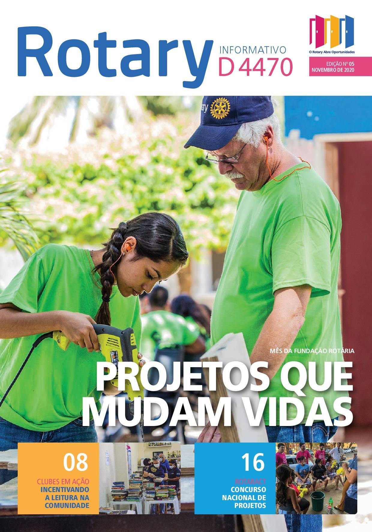Informativo Rotário de Novembro/2020 - Numero 05 - Carta Mensal