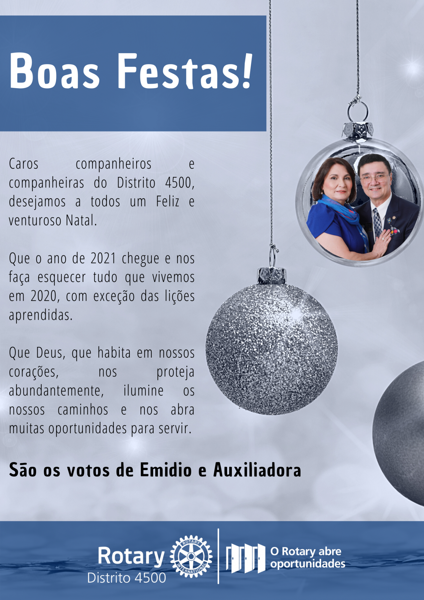 Boas Festas - Mensagem do Governador 