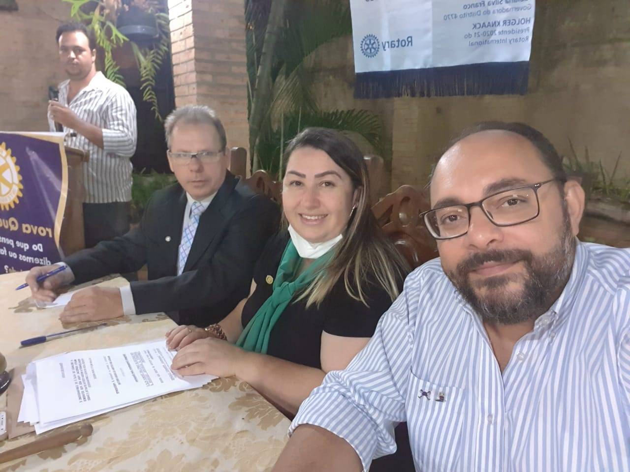 Posse de novos companheiros 