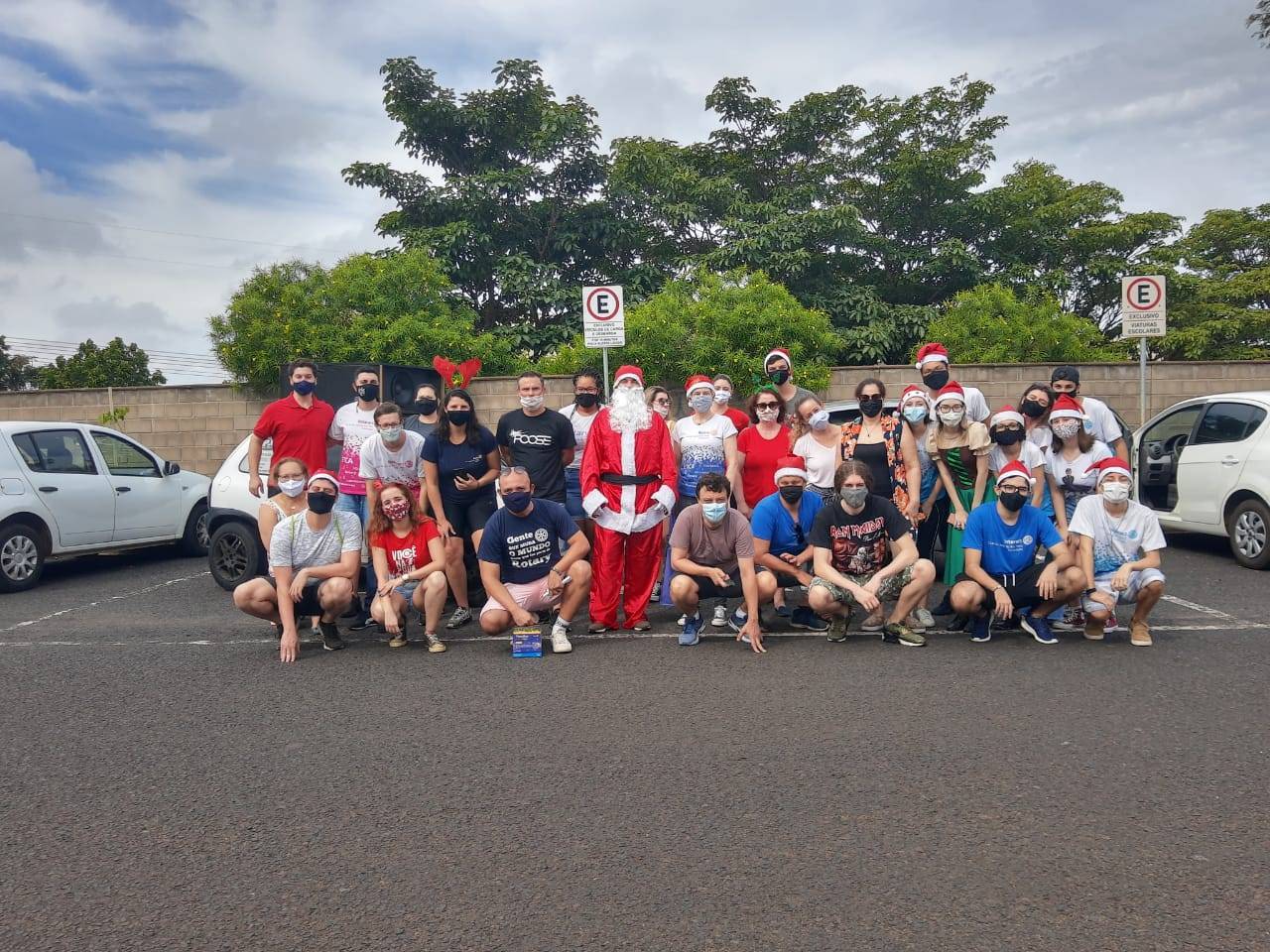 Fotos dos associados da família Integração que participaram no dia