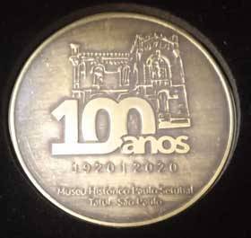 Medalha recebida pelos rotarianos