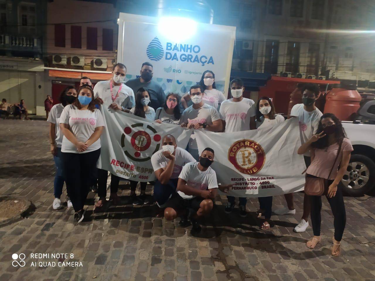 Rotaract Club Recife Espro e Rotaract Club Recife Largo da Paz