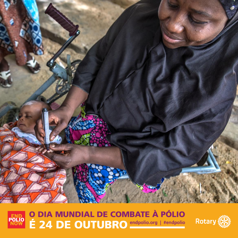 24 de outubro, Dia Mundial de combate à pólio