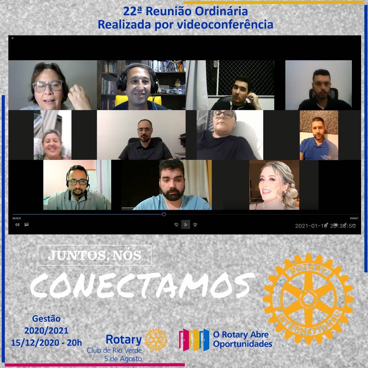 VISUALIZAÇÃO DA TELA DE PARTICIPANTES DESTA REUNIÃO