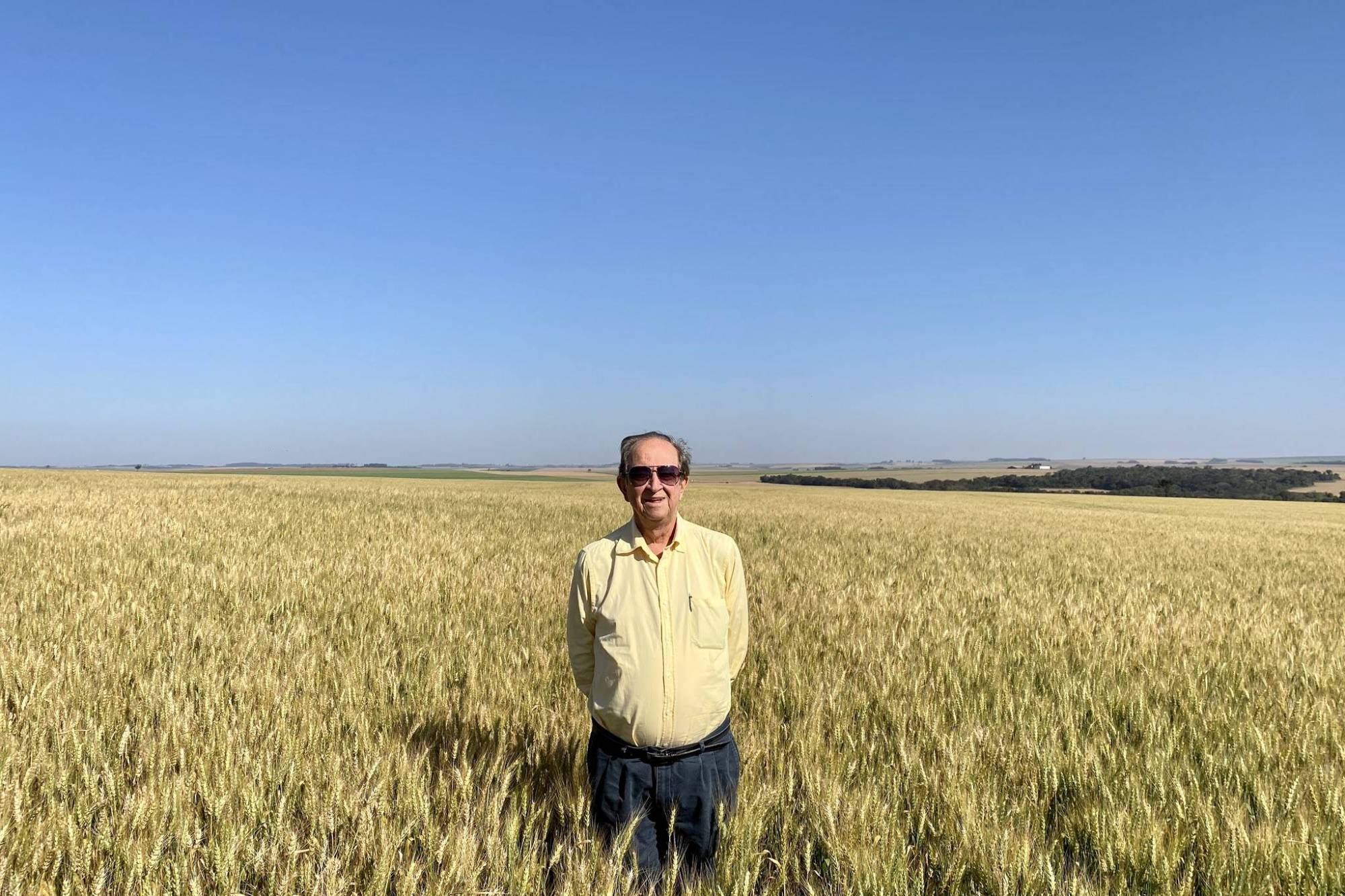 Ricardo Accioly Calderari, 73 anos, aderiu ao Agro Cidadão pelo Rotary Club de Campo Mourão-Verdes Campos