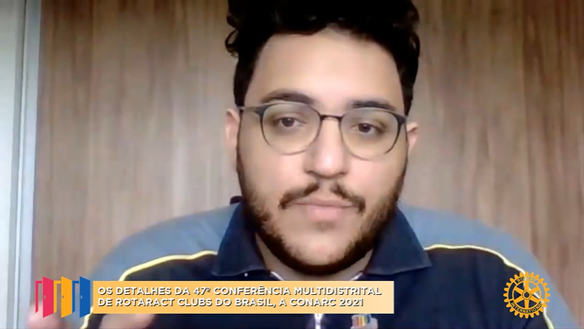 O representante Distrital de Rotaract, Joud Bayeh, contou detalhes dessa edição que ocorreu de forma virtual