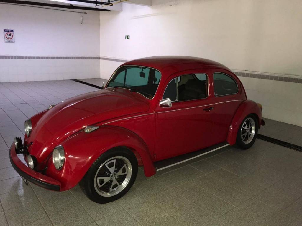 Fusca do Emidio que está em doação para o Fundo Anual da Fundação Rotária (Foto: Arquivo pessoal)