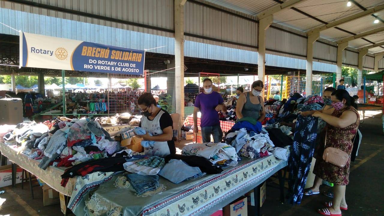 BRECHÓ SOLIDÁRIO DO ROTARY CLUB DE RIO VERDE 5 DE AGOSTO