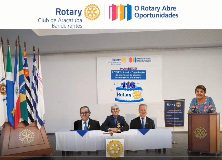 Gravação da 23ª RO - 1571 - 23 - Reunião Ordinária - IR Sidney Garcia 116 Anos - Homenagem Governador Sidney Garcia