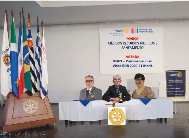 2021-03-02 - 1572 - 24 - Reunião Ordinária - IR Ana Clara  - Presença Governador Buka