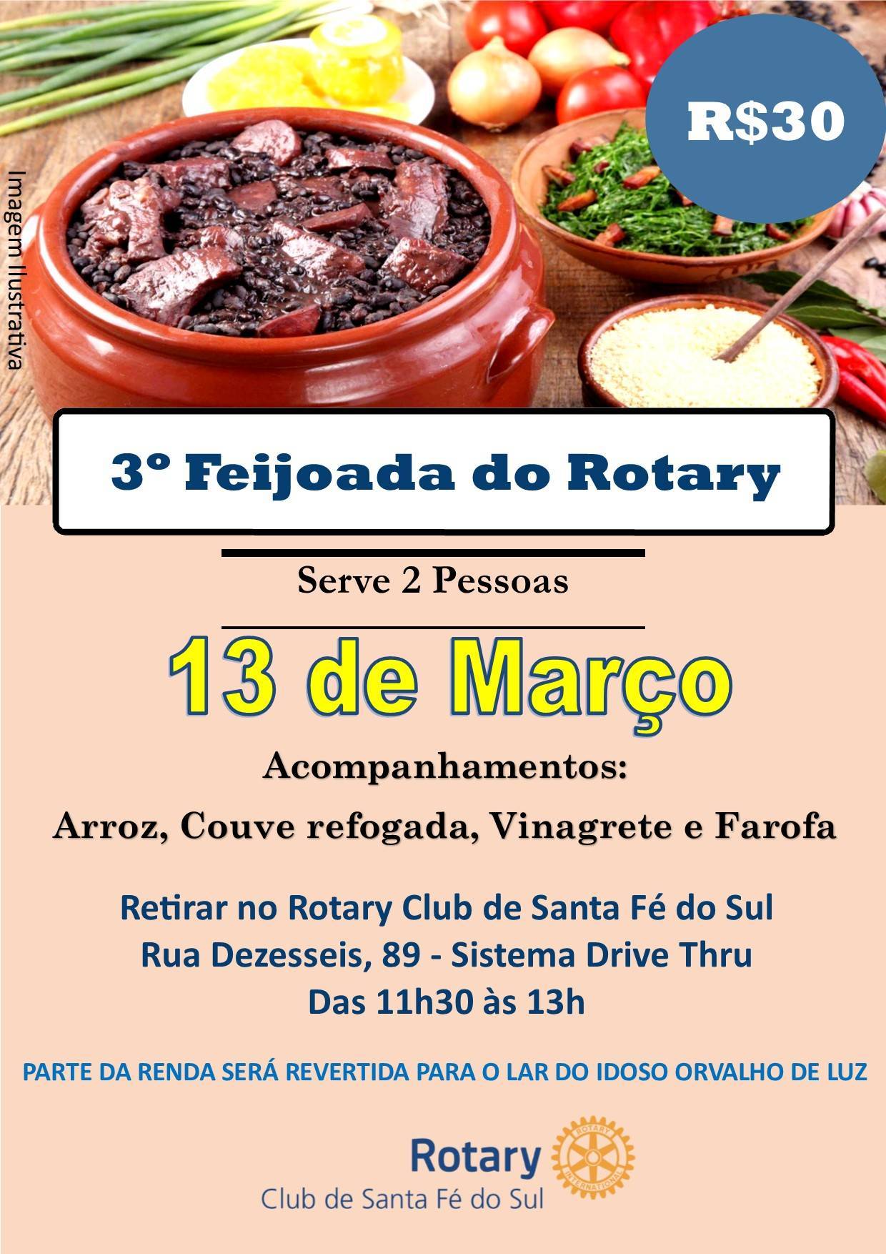 3º FEIJOADA DO ROTARY