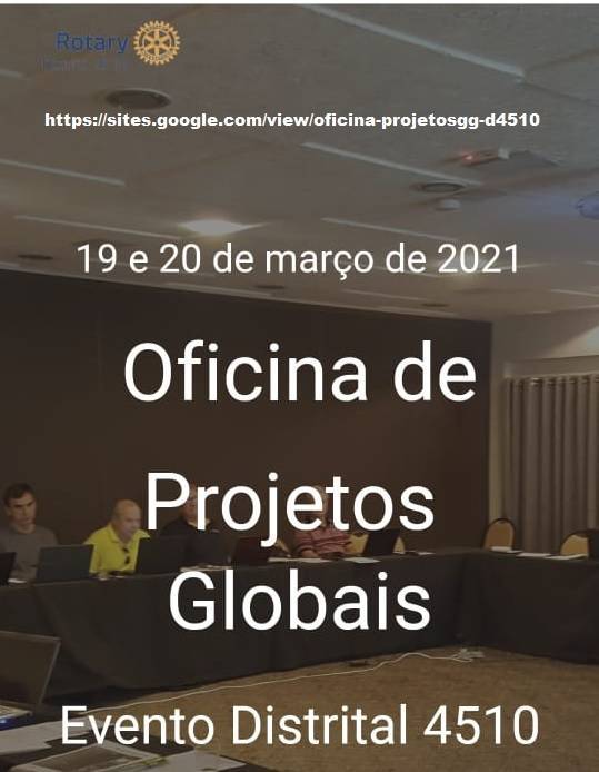 Veja a Programação através do seguinte link: https://sites.google.com/view/oficina-projetosgg-d4510