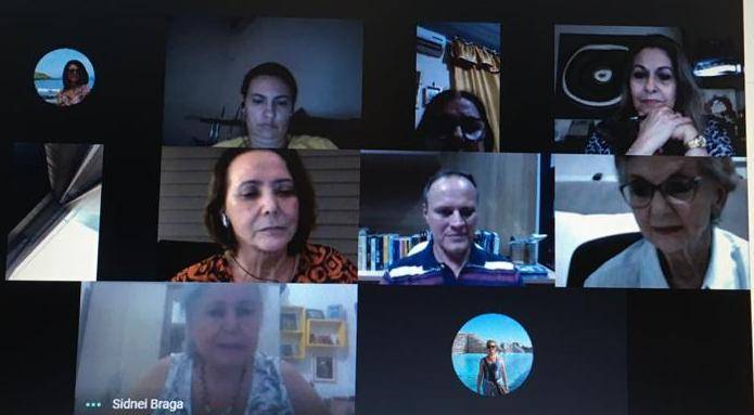 REUNIÃO ONLINE COM JAMES SCHROEDER 