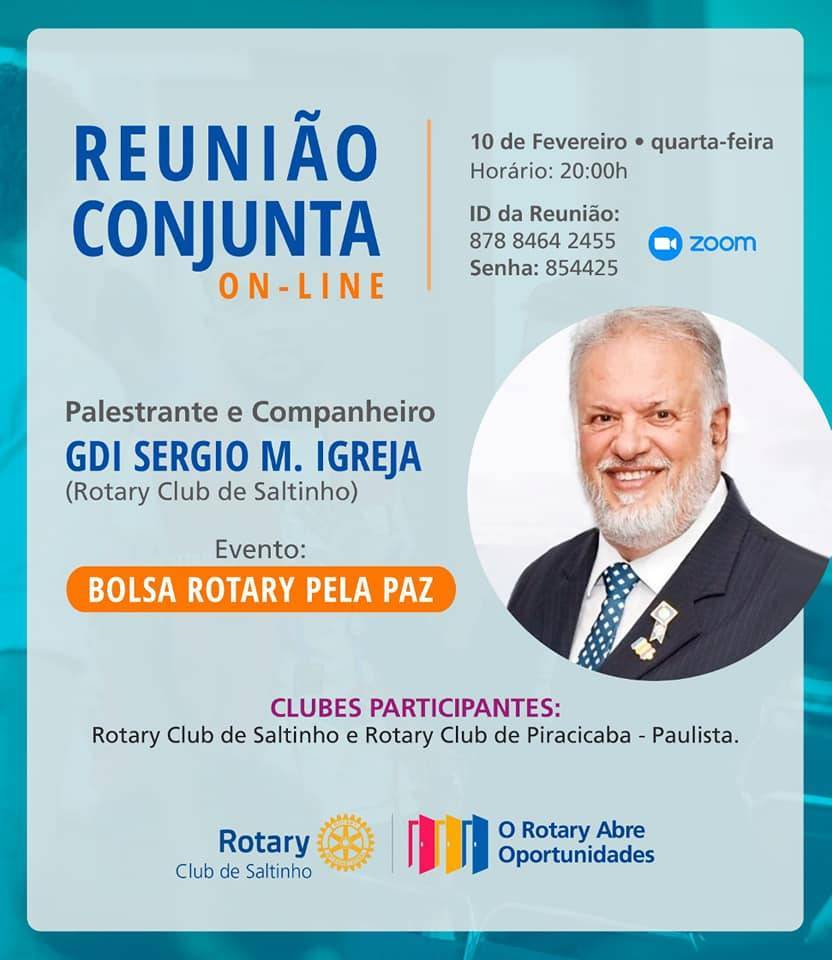 10/02/2020 - Reunião conjunta, entre os clubes irmãos Rotary Club de Saltinho e Rotary Club de Piracicaba-Paulista. Na presente data, foi realizada instrução referente aos programas de Bolsas de Intercâmbio Internacional para programas de Mestrado e Aperfeiçoamento Profissional, ambos orientados para promoção da Paz e Ações Sociais. Parabéns pela organização, explicação, e excelente recepção, companheiro Sergio M. Igreja e demais companheiros do Saltinho. 🤗🤗🤗 #rotary #rotarybrasil #rcpiracicabapaulista #piracicaba #sãopaulo #distrito4621 #reunião #rcsaltinho