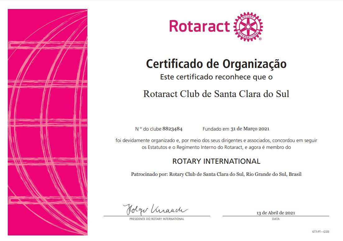 Rotaract Club de Santa Clara do Sul
