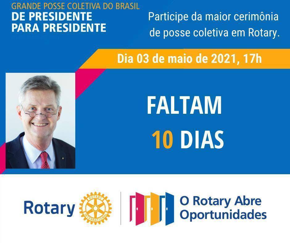 A Grande Posse Nacional está chegando! Faltam 10 Dias - 03/05/2021