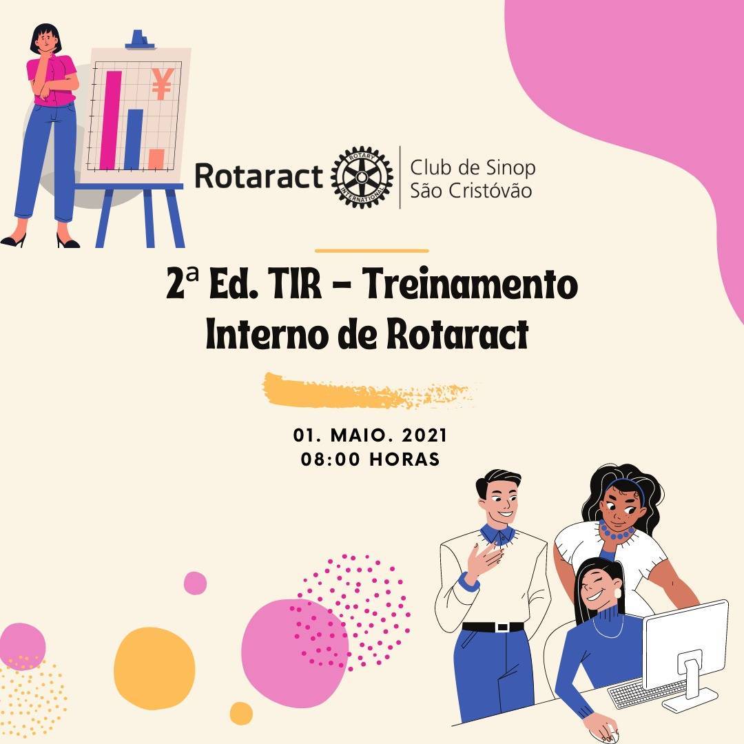 2° TIR – Treinamento Interno de Rotaract Gestão Juntos Somos Mais Fortes 2020-2021