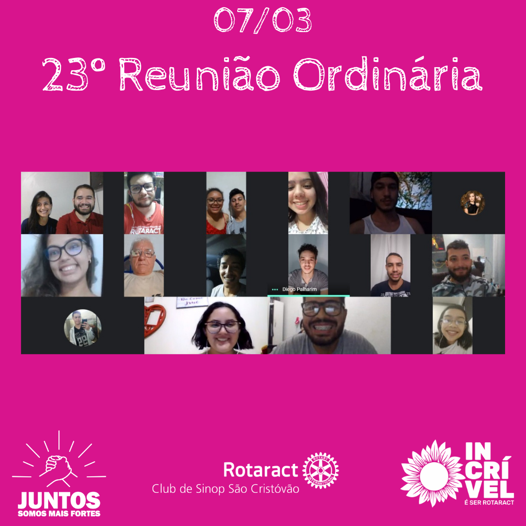 REUNIAO ORDINARIA - JUNTOS SOMOS MAIS FORTES 