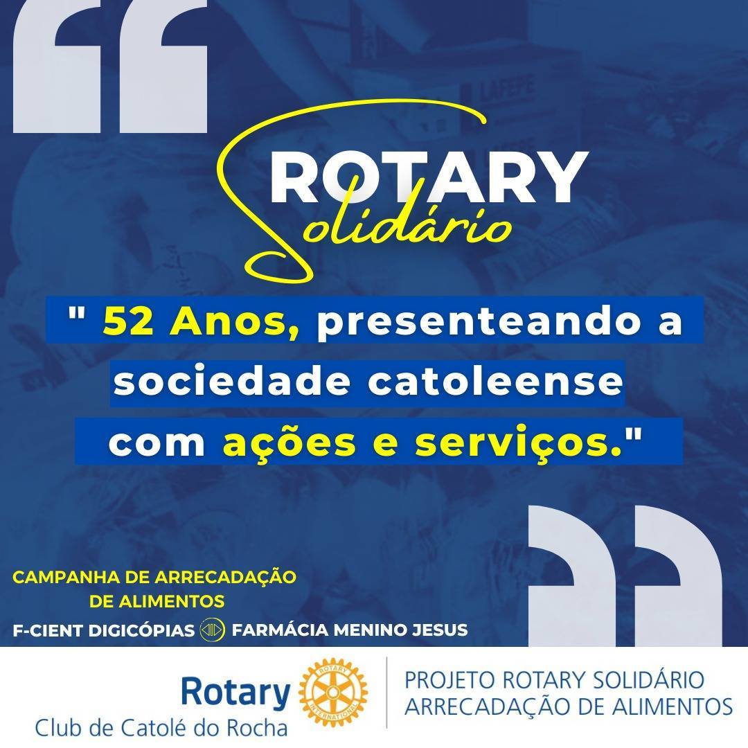 CAMPANHA ROTARY solitário 