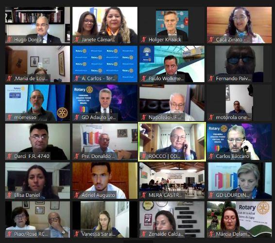 O RC de Bocaiuva na Primeira Grande Posse Virtual Coletiva Do BRASIL 