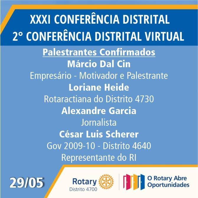 XXXI Conferência Distrital