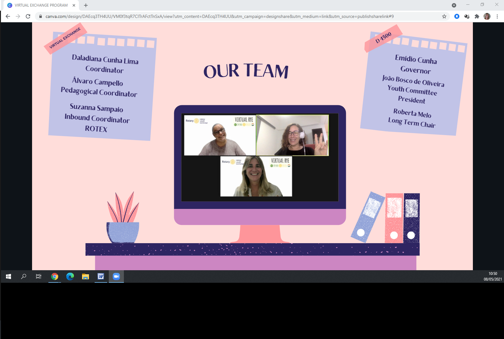 XVI Conferência YEPAUPCH  II Conferência ROTEX