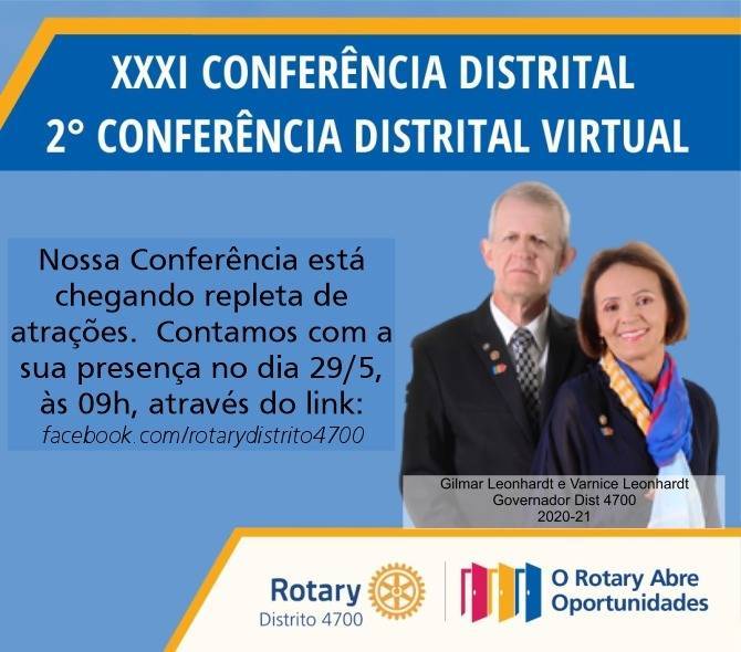 Conferencia se aproxima