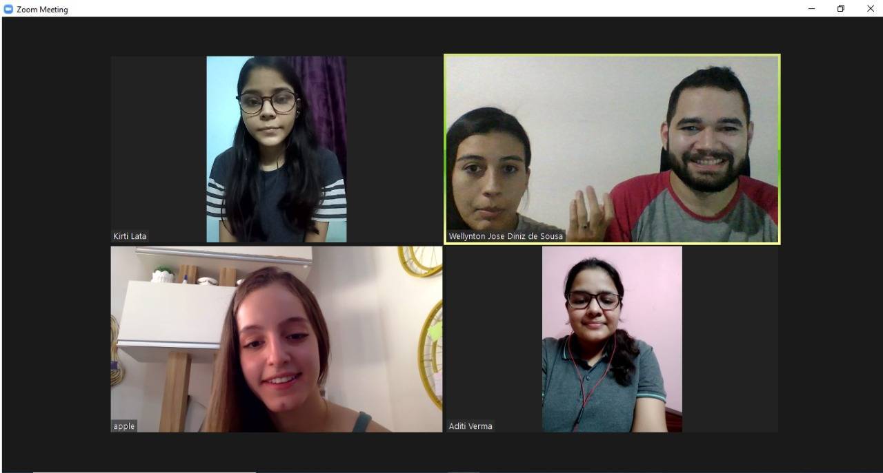 reunião em parceria com a India 