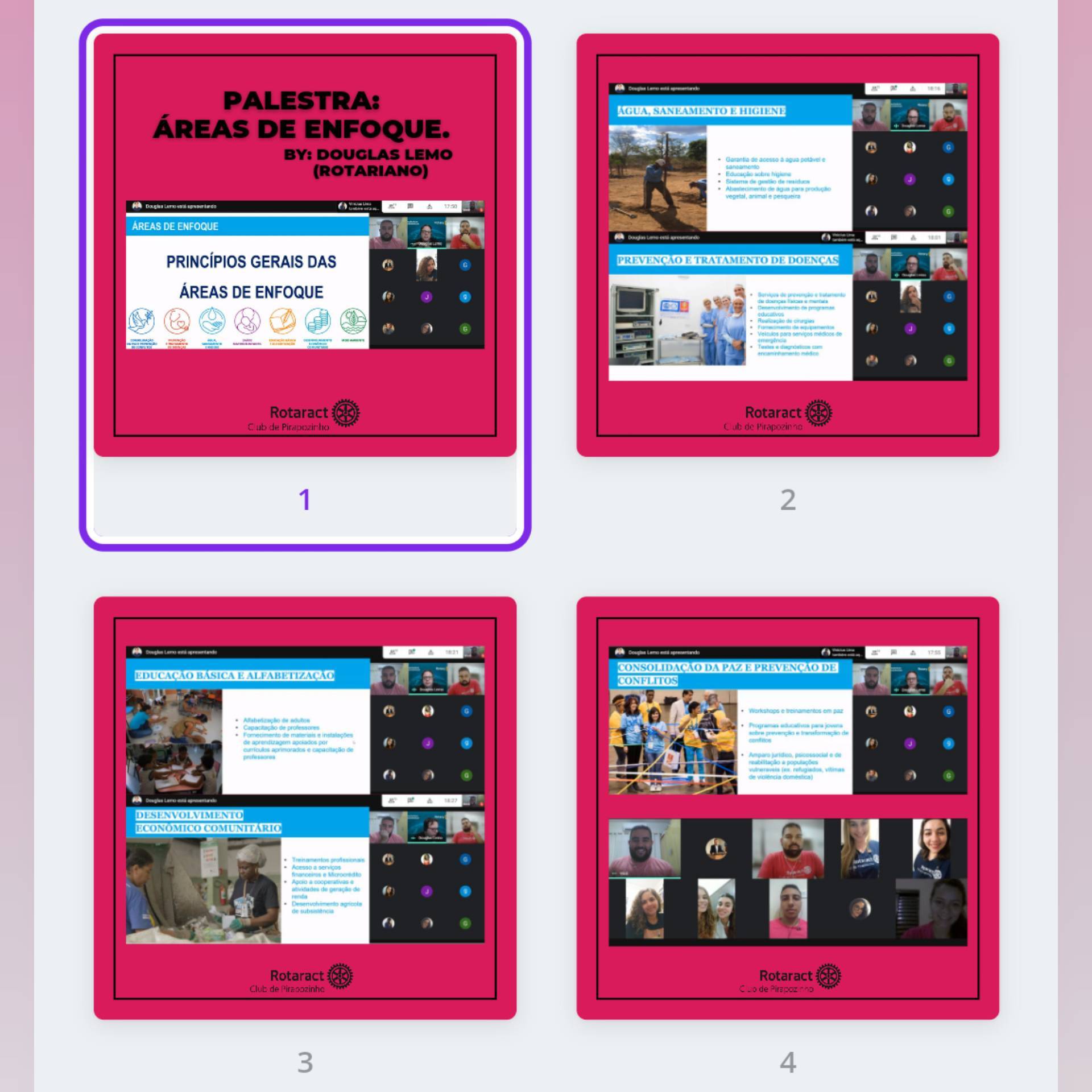 Fotos postadas no Instagram @rctpirapozinho