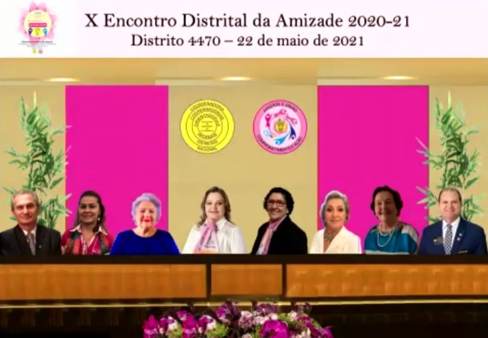 EDA - X Encontro Distrital da Amizade 2020-21 Distrito 4470 - 22/05/2021 
