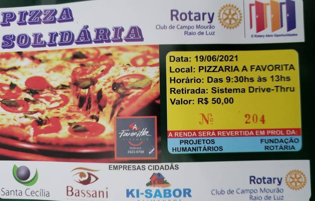 Cupom Pizza Solidária