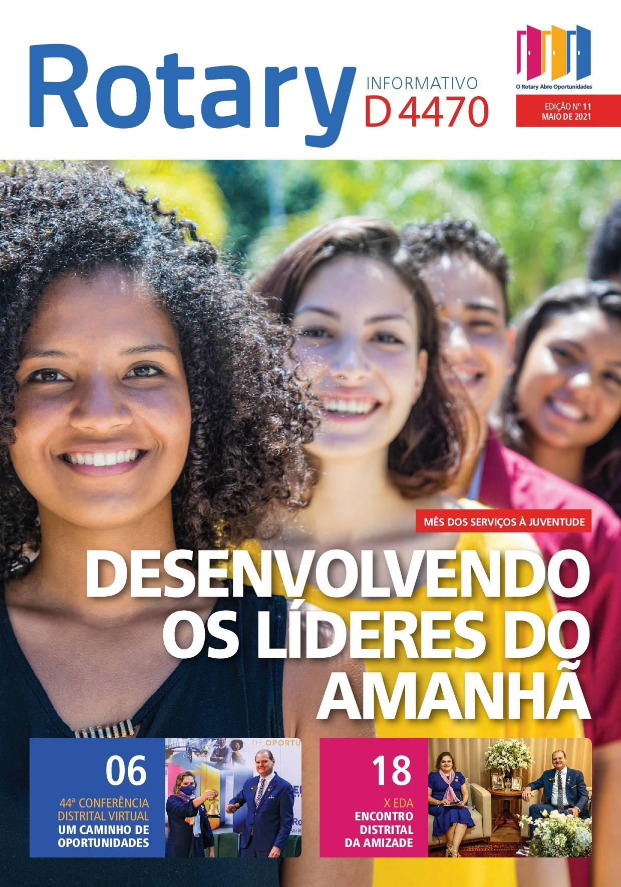 Informativo Rotário de Maio/2021 - Numero 11 - Carta Mensal