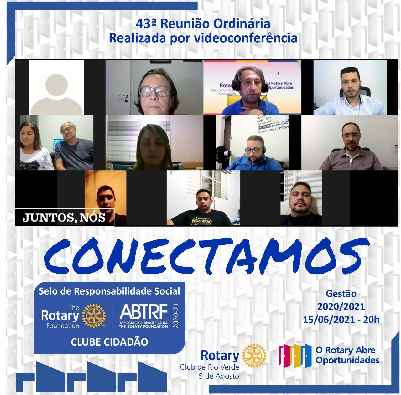 43ª REUNIÃO DO ROTARY 5 DE AGOSTO