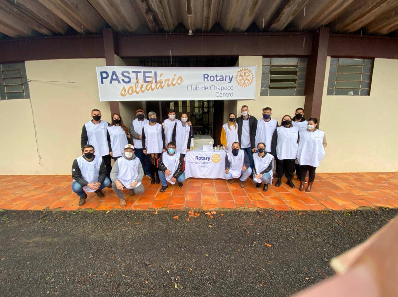 1ª Pastel Solidário do Rotary Club de Chapeco Centro