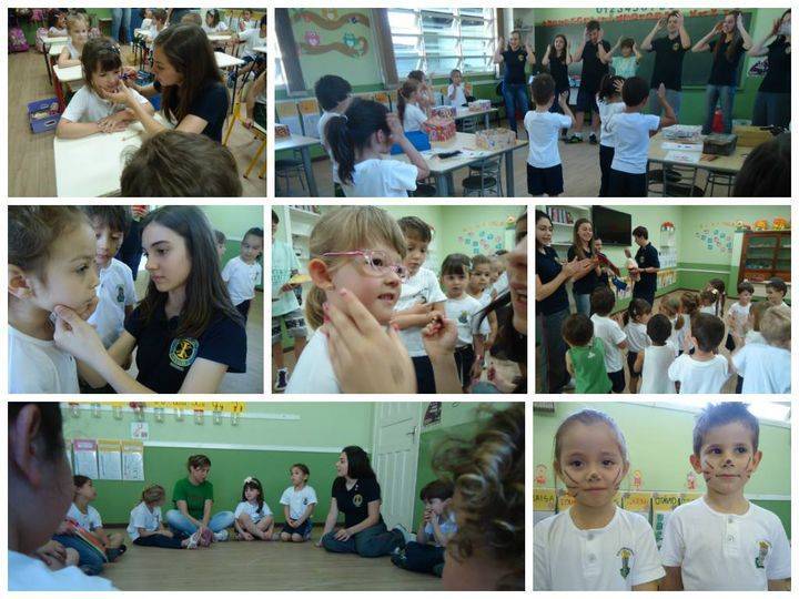  Interact Club de Rodeio visita a Escola Pré Primária "Governador Heriberto Hülse"