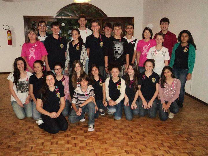 Visita na nossa reunião das mulheres da Rede Feminina de Combate ao Câncer
