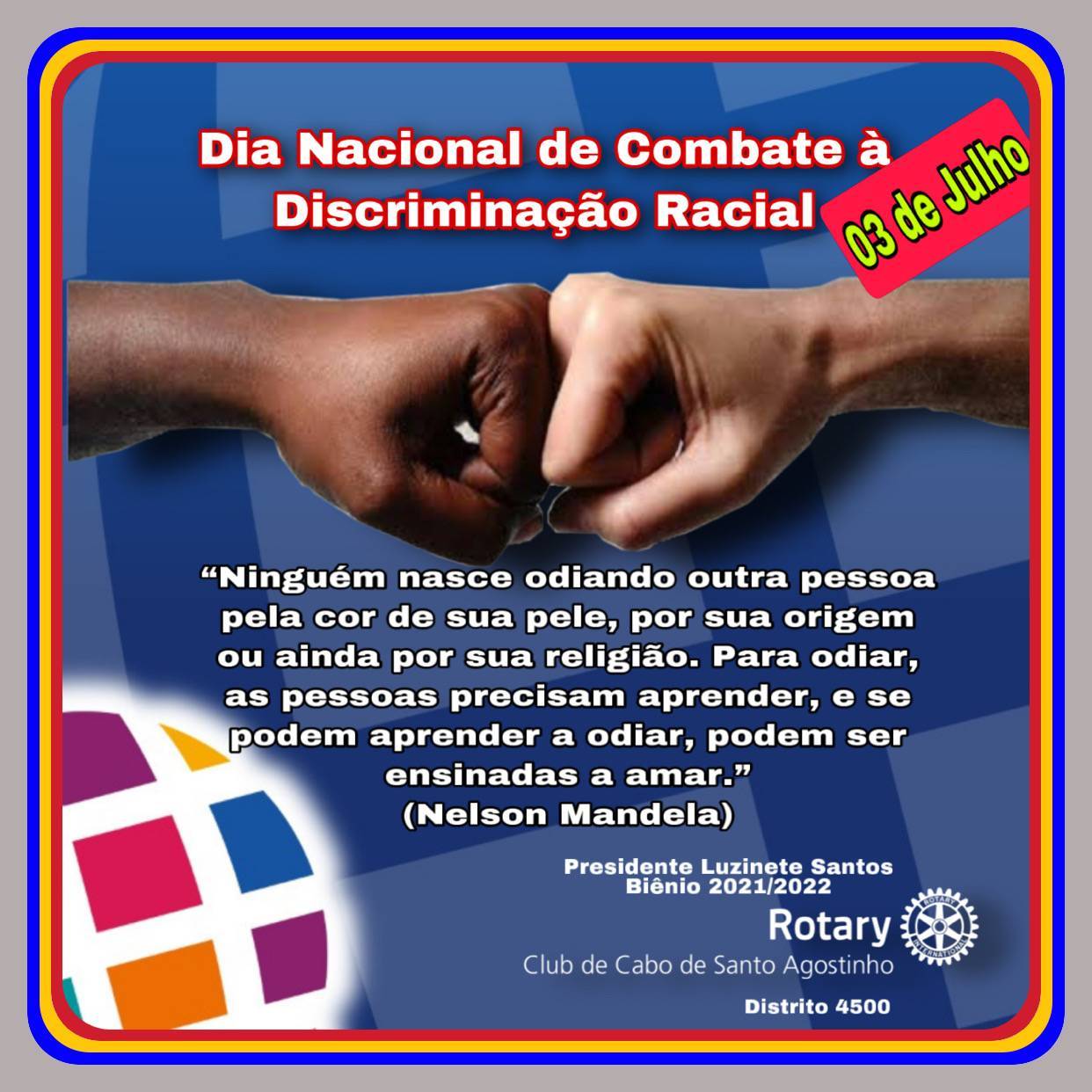 Combatendo à discriminação!