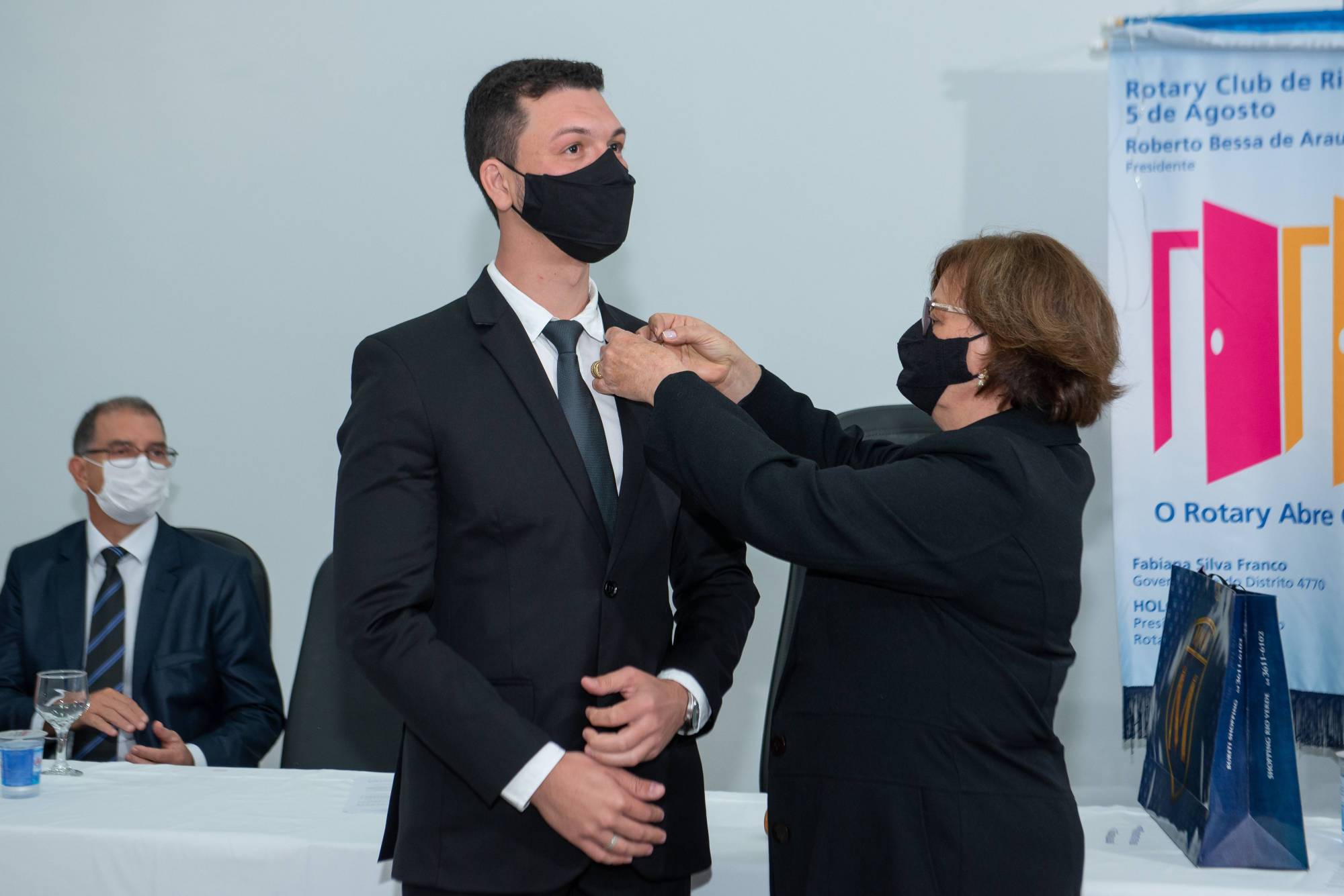 POSSE DA PRESIDÊNCIA 2021-2022 DO ROTARY CLUB DE RIO VERDE 5 DE AGOSTO