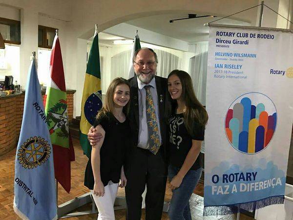 Visita do Governador Helvino Wilsmann