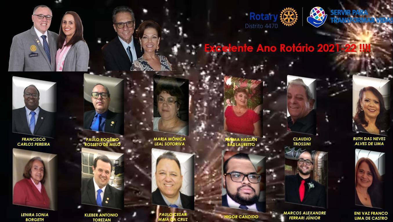 Gravação da Cerimônia de Transmissão de Cargos e Posse dos Rotary Clubs, Rotaract Clubs e Casa da Amizade de Araçatuba - 03-07-2021