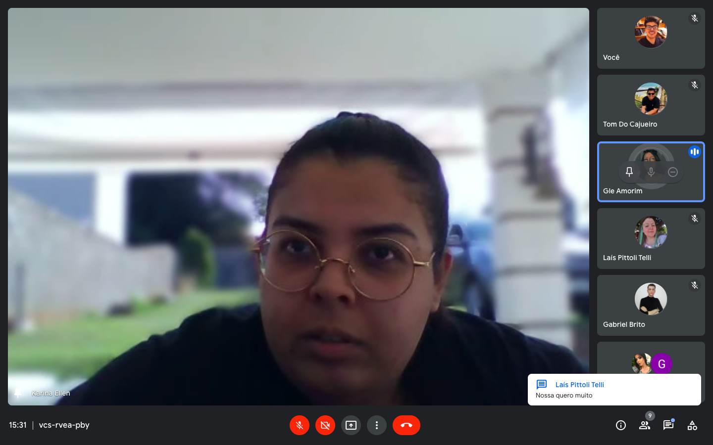 Presidente: KARINA ELLEN | Secretário: PEDRO CASADEI