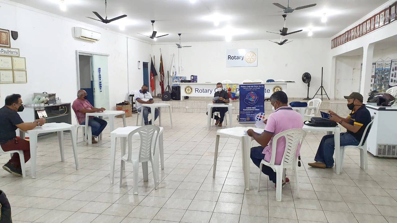 Ano rotário do RC Patos Norte começa com reunião do Conselho Diretor