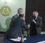 Co. Paulo Sergio Alves da Cruz passando os seus cumprimentos desejando o grande futuro a gestão Rotary Clube de Angra dos Reis