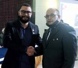 Presidente 21-22, Co. Antônio M. Mesquita, empossa Co. Conrado Lima, Diretor da Juventude